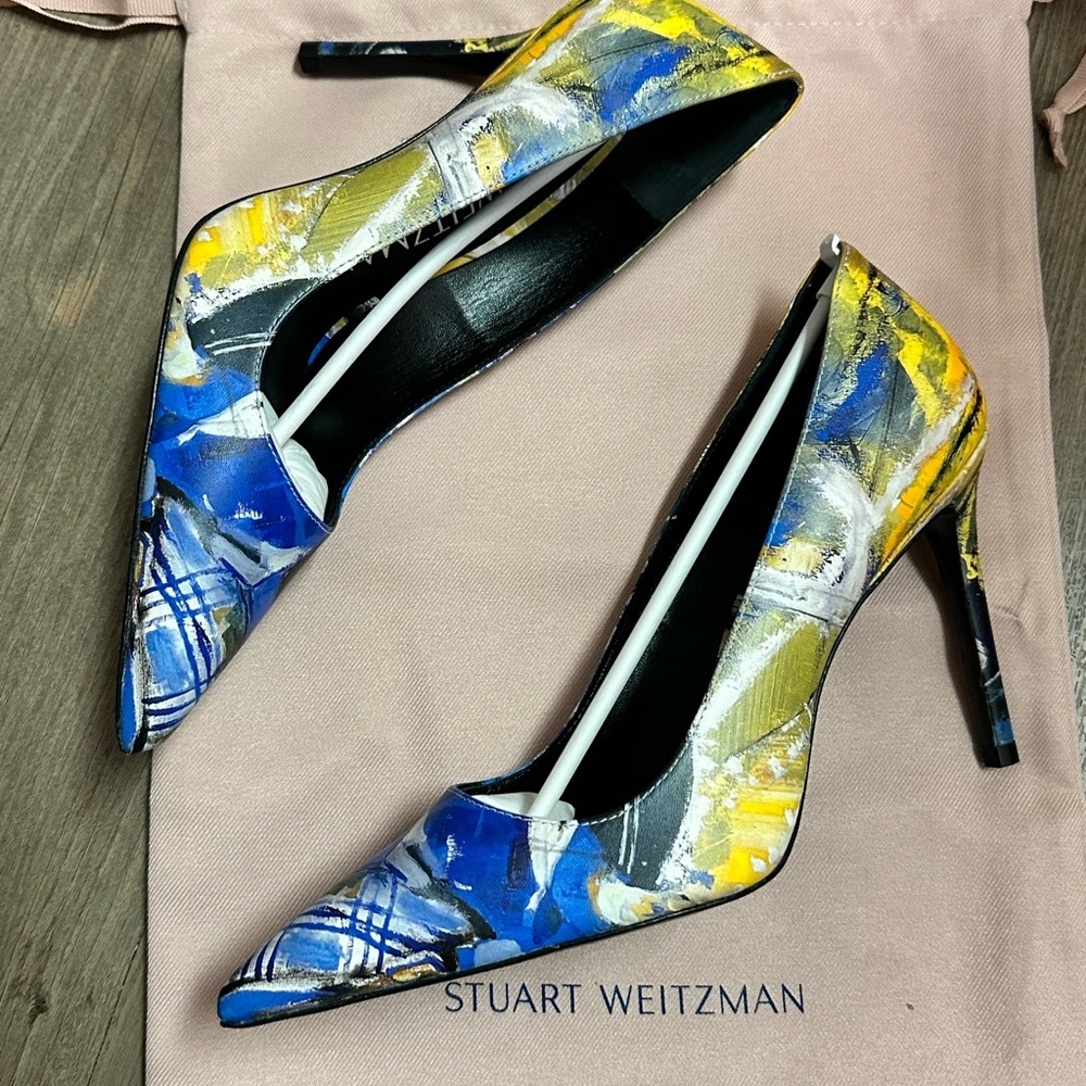 Stuart Weitzman SW x KidSuper Stuart 100 pumps